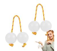 African Rattle Shaker, Strumento Rhythmic Ball Kashaka, Strumento musicale Kashaka Ball Rattle, Palline a percussione a mano da 2 paia, golding di music per feste, matrimoni, spettacoli