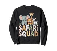 African Safari Squad Cool Costume Abbigliamento Felpa