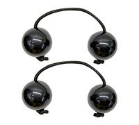 African Shaker Hand Shaker Balls Rhythm Ball Music Egg per Strumento di apprendimento musicale 2PCS Africano