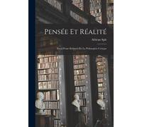 African Spir Pensée Et Réalité (Tascabile)