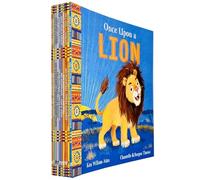 African Stories Children Collection 10 Books Set By Ken Wilson-Max (Once Upon a Zebra, Rhino, Leopard, Hyena, Hippo, Giraffe, Elephant, Chameleon, Buffalo, Lion)