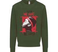 African Woman Anche Quando Facciamo Male Abbiamo Sperato Uomo Felpa Maglione