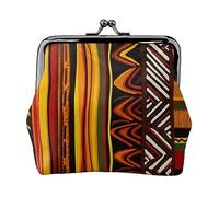Africano A Righe Stampato Moneta Borsa Per Le Donne Del Raccoglitore Della Borsa Del Raccoglitore Dell'unità di elaborazione, Strisce africane, Taglia unica, Vintage