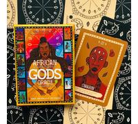 Africano Gods Oracolo Mazzo di Carte Orishas Magico Rockpool Diego Oxossi RP172