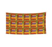 Africano Modelli Nazionali Stampa Banner di Halloween Perfetto Per Halloween Natale Unilaterale Design Partito Decor Forniture