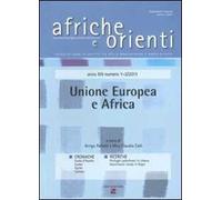Afriche e Orienti (2011) vol. 1-2: Unione Europea e Africa