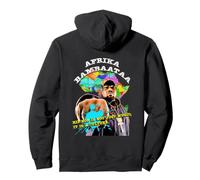 Afrika Bambaataa_001_Back Printed Felpa con Cappuccio