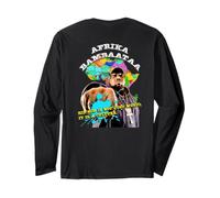 Afrika Bambaataa_001_Back Printed Maglia a Manica