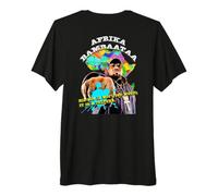 Afrika Bambaataa_001_Back Printed Maglietta Premium