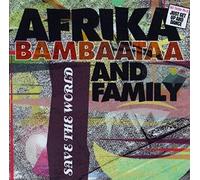 Afrika Bambaataa - Save the world (incl. Power Tech Remix of 'Just get up and dance', and Family) [VINYL]