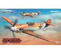 Eduard 1/72 Dual Combo Limited Edition Bf109F/G Africa Plastic Model EDU2112 (Aeroplano)