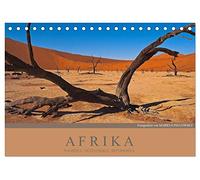 Afrika Impressionen. NAMIBIA - SÜDAFRIKA - BOTSWANA (Tischkalender 2026 DIN A5 quer), CALVENDO Monatskalender: Wildlife und atemberaubende Landschaften