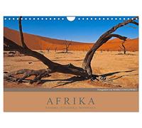 Afrika Impressionen. NAMIBIA - SÜDAFRIKA - BOTSWANA (Wandkalender 2026 DIN A4 quer), CALVENDO Monatskalender: Wildlife und atemberaubende Landschaften