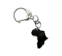 Afrika Pendente Portachiavi Continente Black Proud LC Nero