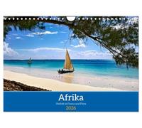 Afrika - Vielfalt in Flora und Fauna (Wandkalender 2026 DIN A4 quer), CALVENDO Monatskalender: Erleben Sie die faszinierende Vielfalt Afrikas mit ... seiner einzigartigen Tier- und Pflanzenwelt.