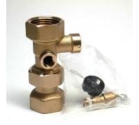 Valvola Tappo 1 " Di Ottone Per Vaso di Espansione Afriso