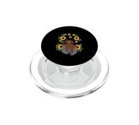 Afro Americano Ragazza Girasole Afro Donne Nere Melanina PopSockets PopGrip per MagSafe