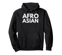 Afro Asian Pride Patrimonio culturale dell'Africa Nera Felpa con Cappuccio