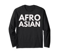 Afro Asian Pride Patrimonio culturale dell'Africa Nera Maglia a Manica