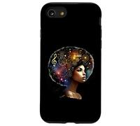 Afro Musical Cosmico Geometrico Donna Arte Custodia per iPhone SE (2020) / 7 / 8