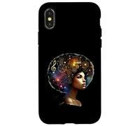 Afro Musical Cosmico Geometrico Donna Arte Custodia per iPhone X/XS