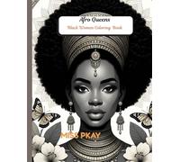 Afro Queens: Beautiful Black Women Coloring Book