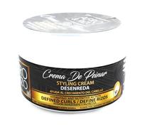 Afro & Rizo Styling Cream 236g - Crema Modellante per Definire i Ricci con Oli Naturali e Biotina per Capelli Ricci, Ondulati e Afro