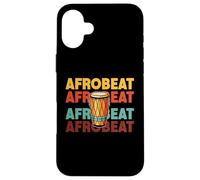 Afrobeat Djembe African Djembe Music Lettore Djembe Custodia per iPhone 16 Plus
