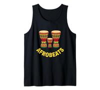 Afrobeats Music African Vibes Drums Opere d'Arte Canotta