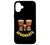 Afrobeats Music African Vibes Drums Opere d'arte Custodia per iPhone 16 Plus