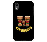Afrobeats Music African Vibes Drums Opere d'arte Custodia per iPhone XR