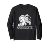 Afrodite Antica Bellezza Greca Dea Dell'amore Disegno A Mano Maglia a Manica