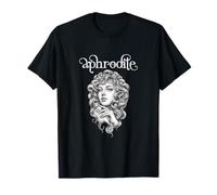 Afrodite Dea Greca Dell'amore Disegnata A Mano Mitologia Antica Maglietta