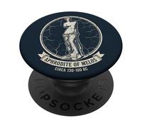 Afrodite di Melos o Venere de Milo Dea Vintage PopSockets PopGrip Adesivo