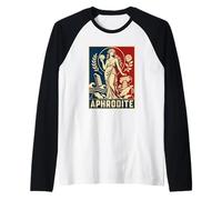 Afrodite Greca dea Femminile dell'amore Maglia con Maniche Raglan