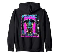 Afrofuturism Rooted To The Future Black Woman Felpa con Cappuccio