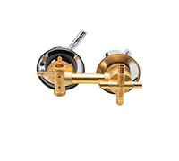 AFRUDDR 2/3/4/5 vie Vite uscita acqua filettatura interasse 10 cm 12,5 cm valvola miscelatrice ottone bagno doccia miscelatore rubinetto rubinetto cabina