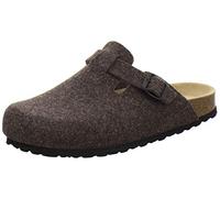 AFS Pantofole da Uomo Chiuse in Feltro, comode, Calde Scarpe Invernali, Made in Germany, 36900 (47 EU, Marrone)