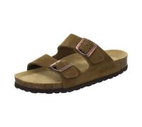 AFS-Schuhe 2100, pantofole da donna alla moda, in vera pelle di alta qualità, Made in Germany, caffè, 45 EU
