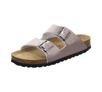 AFS-Schuhe 2100, pantofole da donna alla moda, in vera pelle di alta qualità, Made in Germany, metallic, 39 EU