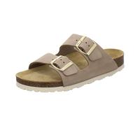 AFS-Schuhe 2100, pantofole da donna alla moda, in vera pelle di alta qualità, Made in Germany, sabbia nabuk, 36 EU