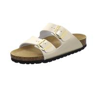 AFS-Schuhe 2100 Sandali da donna alla moda, in vera pelle, di alta qualità, prodotti in Germania, Oro, 41 EU