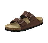 AFS-Schuhe 2100 - Sandali da donna, alla moda, in vera pelle, realizzati in Germania, tabacco, 40 EU