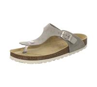 AFS-Schuhe 2107, sandali da donna alla moda, in pelle, comode pantofole con plantare, Made in Germany, Antilope Velour, 43 EU