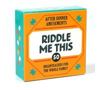 After Dinner Amusements Gioco di Carte Famiglia Amici Quiz Sfide Indovinelli
