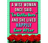 After Divorce Word Search: Funny Separation/ Breakup Present For Women