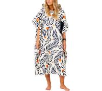 After Essentials - Poncho de bain - Tech Pocket Feather Leaves - Grigio