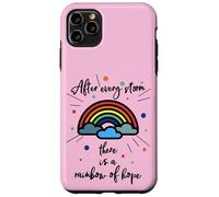 After Every Storm There Is A Rainbow Of Hope Custodia per iPhone 11 Pro Max