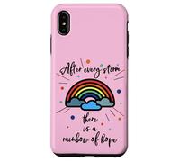 After Every Storm There Is A Rainbow Of Hope Custodia per iPhone XS Max