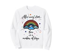 After Every Storm There Is A Rainbow of Hope Felpa